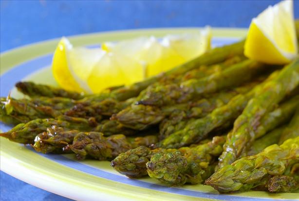 Grilled Balsamic Asparagus. Photo by Thorsten