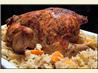 Swedish Roast Chicken With Spiced Apple Rice. Recipe by Chef Kate