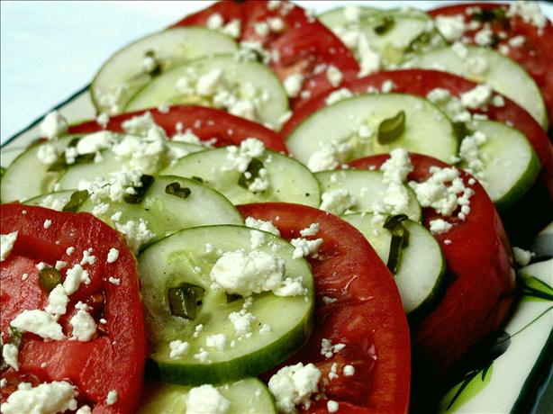 Marinated Tomato Platter. Photo by GaylaJ