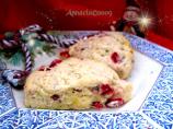 Cranberry, Orange and Pistachio Scones
