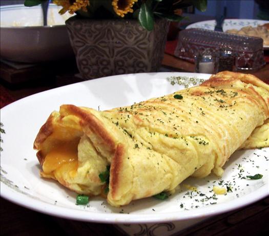 Baked Omelet Roll. Photo by PaulaG