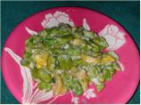 Pasta With Fava Beans and Lemon Sauce