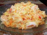 Nigerian Coconut Shrimp Rice