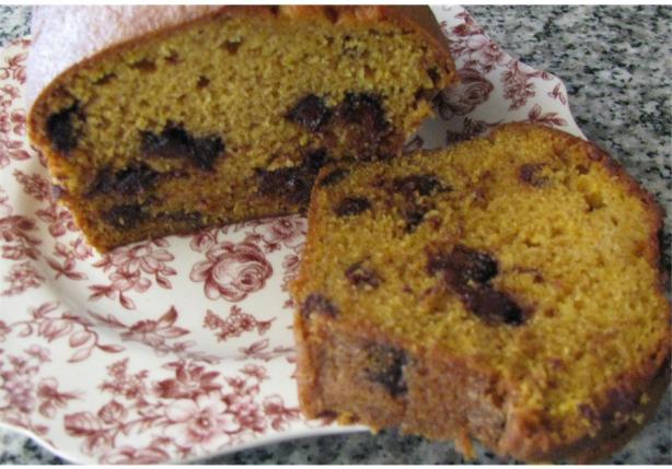 Pumpkin Chocolate Chip Bread. Photo by out of here