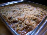 Rhubarb Raisin Crisp. Photo by HisPixie