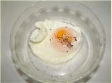 Microwave Poached Eggs. Photo by Chef Howe