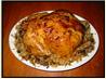 Roast Chicken With Rice and Pine Nut Stuffing. Recipe by NcMysteryShopper
