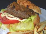 Feta Mint Cheeseburgers