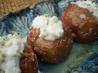 Baby Baked Potatoes With Bleu Cheese Topping. Recipe by MelinOhio