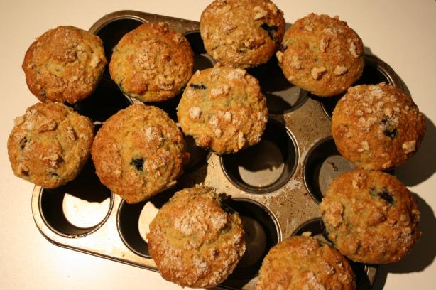 Almond Peach Muffins. Photo by lilsweetie