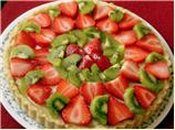 Kiwi Strawberry Tart. Photo by GingerPeach