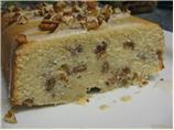 Cream Cheese Bourbon Pecan Pound Cake