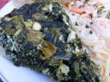 Low Carb Crustless Greek Spinach Pie