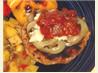 Chipotle Burger Topped With Grilled Onions and Cheese