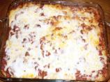 Delicious Ground Beef Pizza Casserole. Photo by internetnut