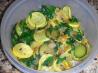 Janet's Sauteed Yellow Squash and Spinach. Recipe by Janet Knowles