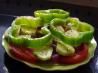 Tomato and Sweet Onion Platter. Recipe by Dreamgoddess