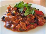 Turkey, Beef and Black Bean Chili