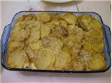 Blue Cheese Potato Gratin