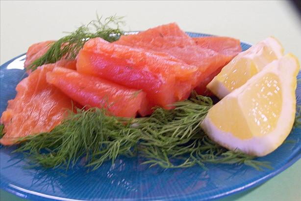 Julia Child's Traditional Gravlax. Photo by Mme M