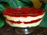 Layered Cherries on a Cloud or Cherry Trifle
