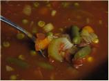Chili Minestrone Soup (Crock Pot)