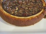 Cheesecake With Praline Sauce