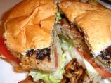 Mushroom Stuffed Grilled Pork Burgers