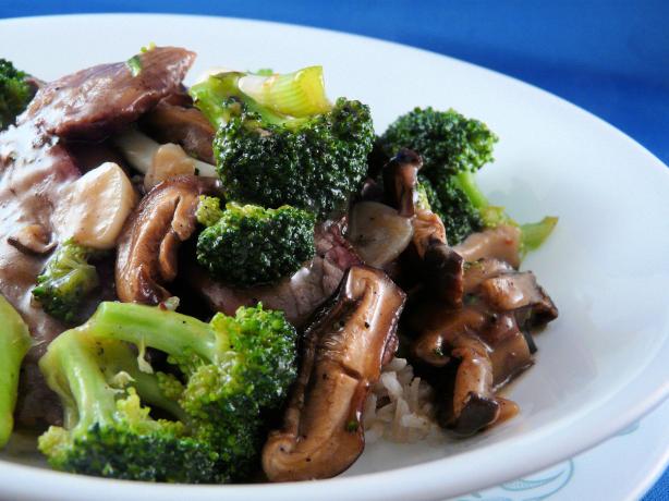 Stir Fried Broccoli With Beef. Photo by PaulaG