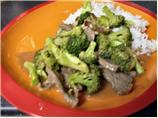 Stir Fried Broccoli With Beef. Photo by Pepper Monkey