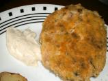 Crispy Salmon Cakes With Lemon- Caper Mayonnaise