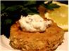 Crispy Salmon Cakes With Lemon- Caper Mayonnaise