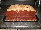 New Orleans Double-chocolate Praline-fudge Cake. Photo by staceyelee