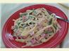 Ham and Asparagus Fettuccine. Recipe by pines506