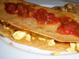Breakfast Scramble Quesadilla