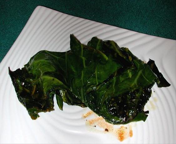 Grilled Collard Greens. Photo by Julesong