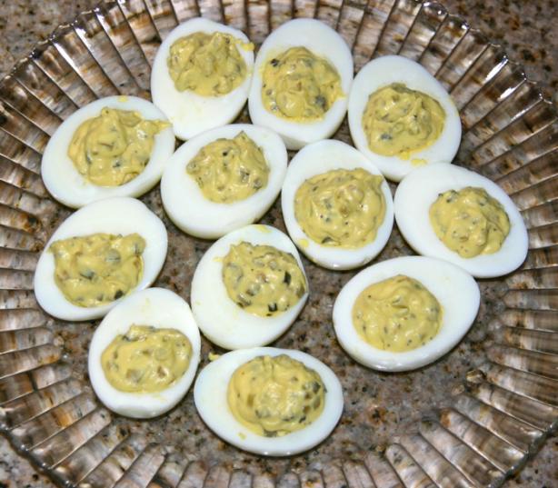 Deviled Eggs. Photo by thegoldminer