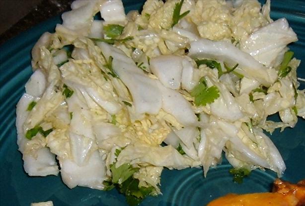Cabbage Salad ( Mexican Coleslaw ). Photo by newspapergal