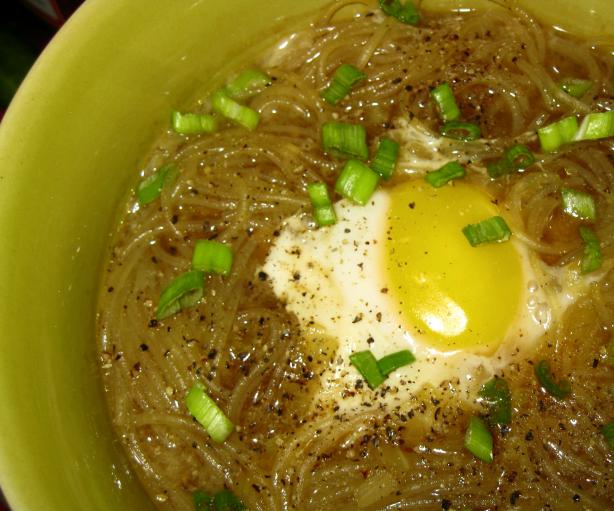 Tsukimi Udon (full Moon Udon). Photo by threeovens