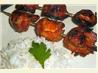 Bacon Wrapped Mushroom Kabobs / Kebabs
