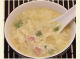 Ham and Egg Drop Soup