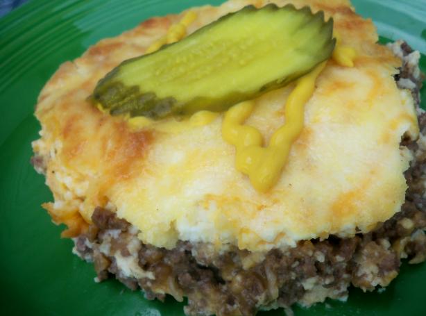 Low Carb White Castle Casserole. Photo by *Parsley*
