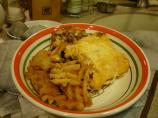 Low Carb White Castle Casserole. Photo by Paintpuddles
