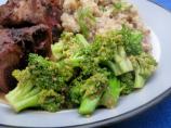 Asian Broccoli With Peanut Butter