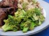 Asian Broccoli With Peanut Butter. Recipe by Mercy
