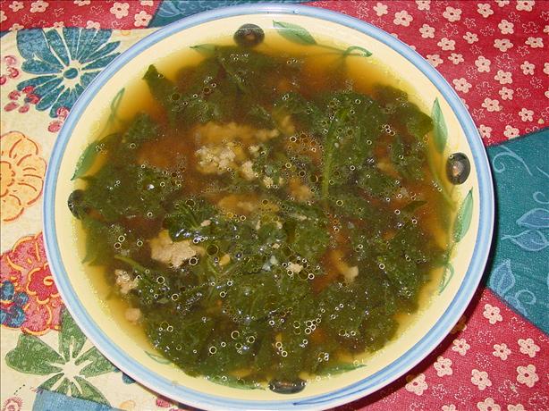 Korean Spinach Soup. Photo by Picholine