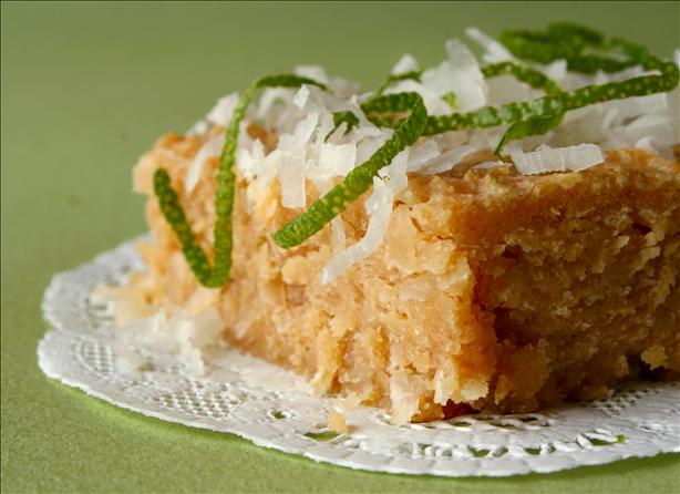 Incredibly Easy Key Lime Brownies. Photo by GaylaJ