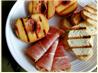 Grilled Peaches With Prosciutto