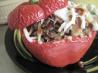 Italian Stuffed Beef & Sausage Bell Peppers. Recipe by Denver cook