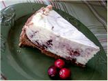 Swirled Cranberry Cheesecake